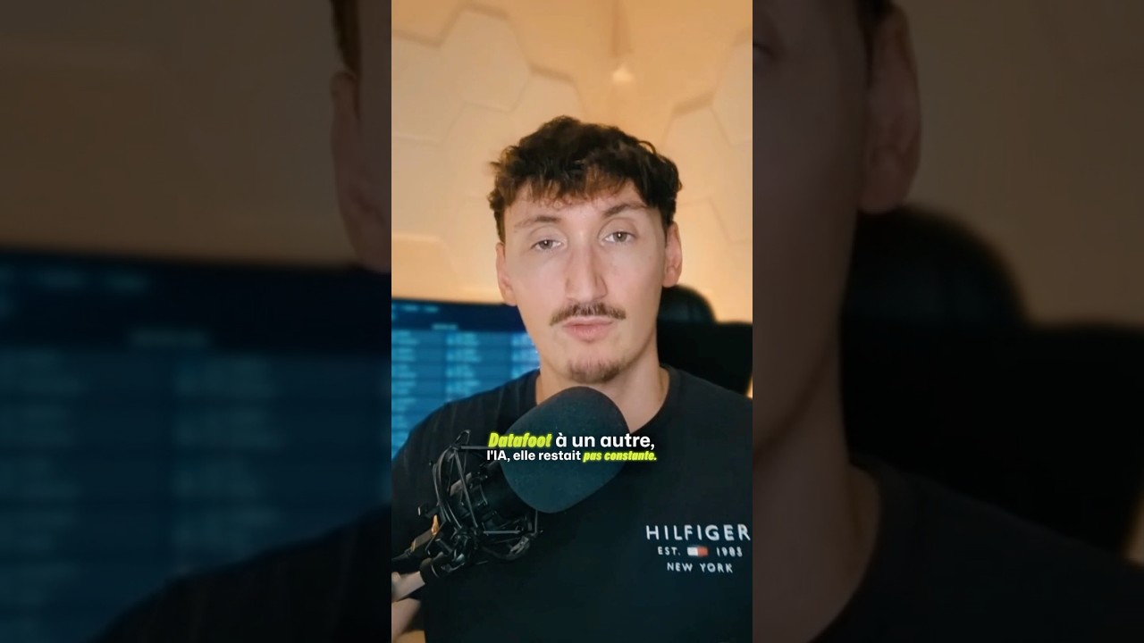 L'IA de Datafoot analyse un match de football (paris sportifs)