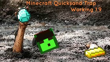 Quick Sand/Falling Sand Trap In Minecraft 1.9 | WORKING! | EASY |