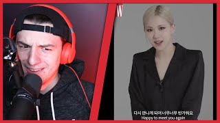 Rosé W Korea Cover Scenes Reaction