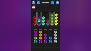 Ball Sort Puzzle by Guru Game: Levels 4366, 4367, 4368, 4369, 4370