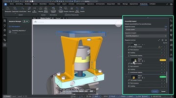 Inspect and validate assembly designs | BricsCAD® Mechcanical