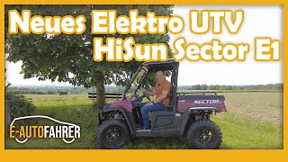 Mein Elektro UTV - HiSun Sector E1