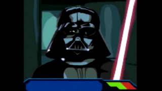 Leapster Star Wars Game Jedi Reading with Darth Vader.