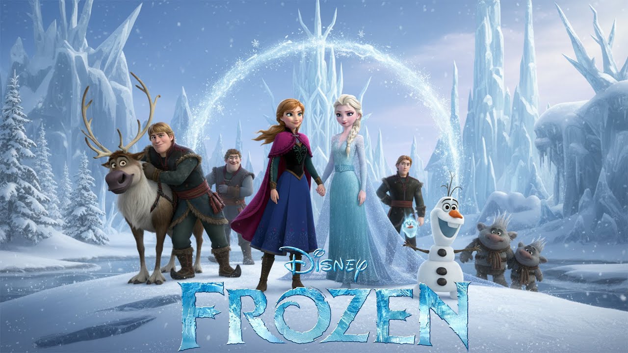 «Холодное сердце»: Эльза и Анна с персонажами из Kingdom Hearts.