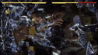 MK11: Sub Zero overhead/slide combo