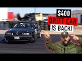 400 drift car finally hits the track doesnt go as planned x buds on budget