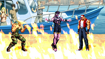 SUPER GUILE Vs TERRY BOGARD - EPIC FIGHT !