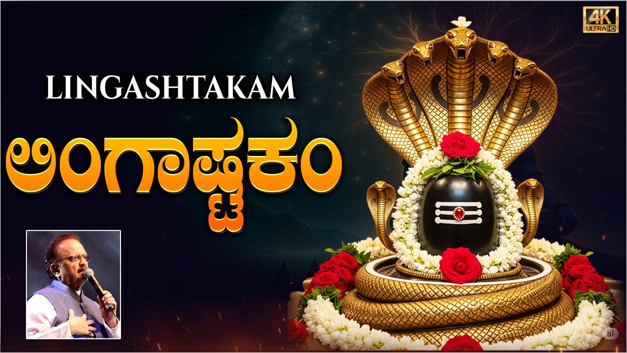 ಲಿಂಗಾಷ್ಟಕಂ || Lingashtakam With Easy Kannada Lyrics || Lord Shiva Kannada Devotional Songs