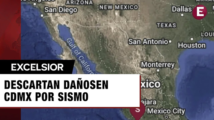 Sismo de 6.1 en Michoacán activa alerta sísmica en CDMX