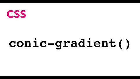 CSS color function - conic-gradient()  | JSer - learning CSS