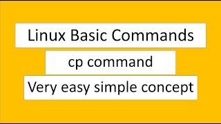 cp (Copy) Command | Intro to Linux Basic commands | Linux Tutorials | Parsutech 🔥🔥🔥🔥🔥🔥 Information