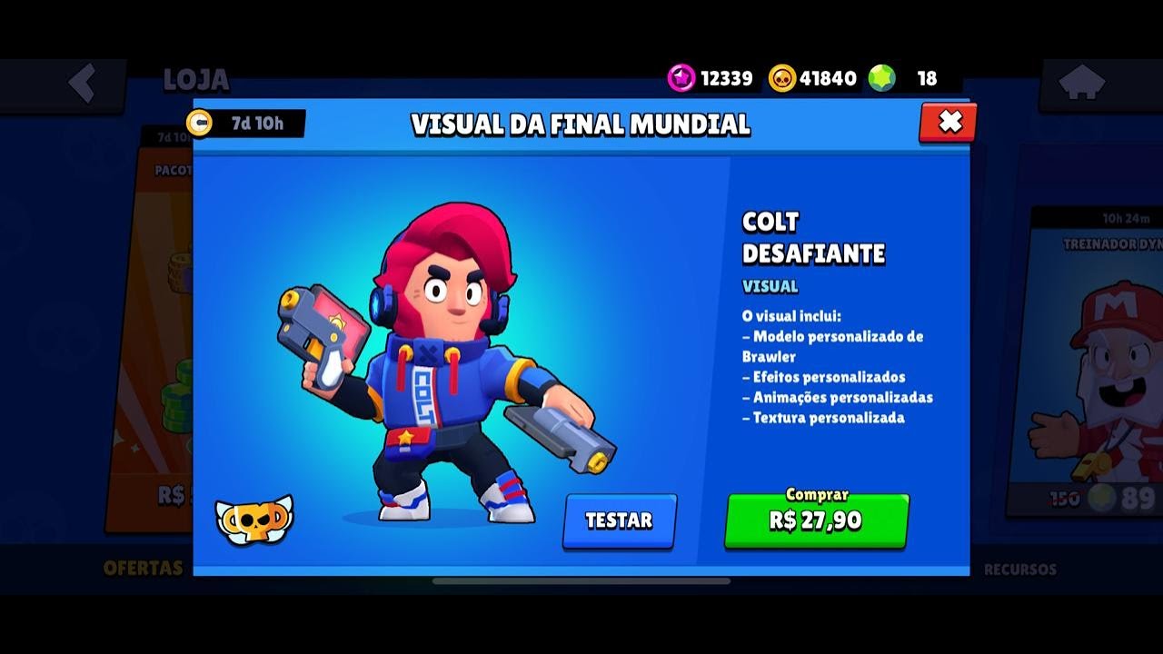 Nova Skin do Colt no Brawl Stars #brawlstars #newskin #colt