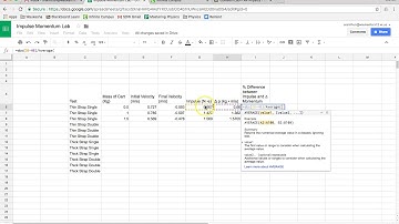 Impulse Change in Momentum Helper Video