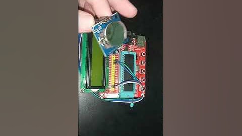 93 | THỰC HÀNH DS1307 MẠCH ĐỒNG HỒ THỜI GIAN THỰC PIC16F877A #DS1307 #PIC16F877A