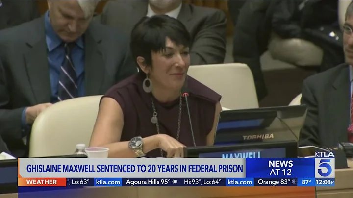 Ghislaine Maxwell sentenced to 20 years in prison ...