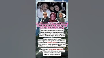 Desi Ratnasari tak menyesal pernah menjalin hubungan dengan Irwan Mussry #gosipartis