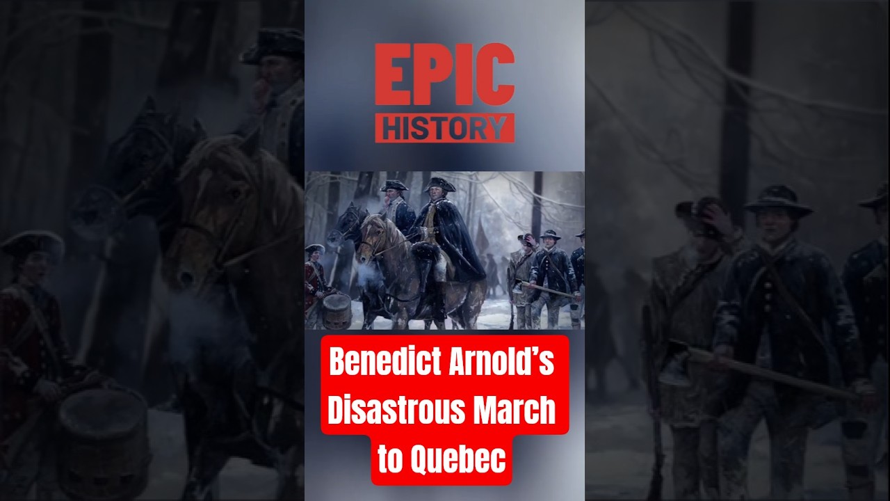 Benedict Arnold’s Disastrous March to Quebec