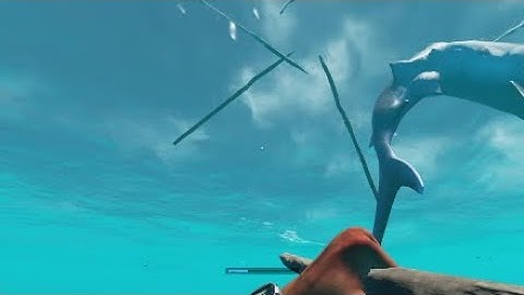 Stranded Deep - Killing Blacktip Reef Shark