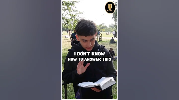 Christian's Reaction To Bible Contradiction | Hashim | Speakers Corner