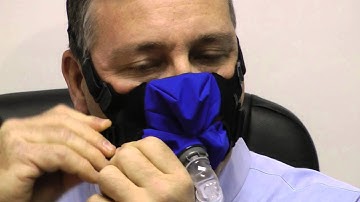 SleepWeaver Anew Quick Tip 4 - How to put on your SleepWeaver Anew using the snap clips