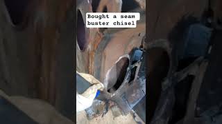 Seam buster chisel #tools #restoration