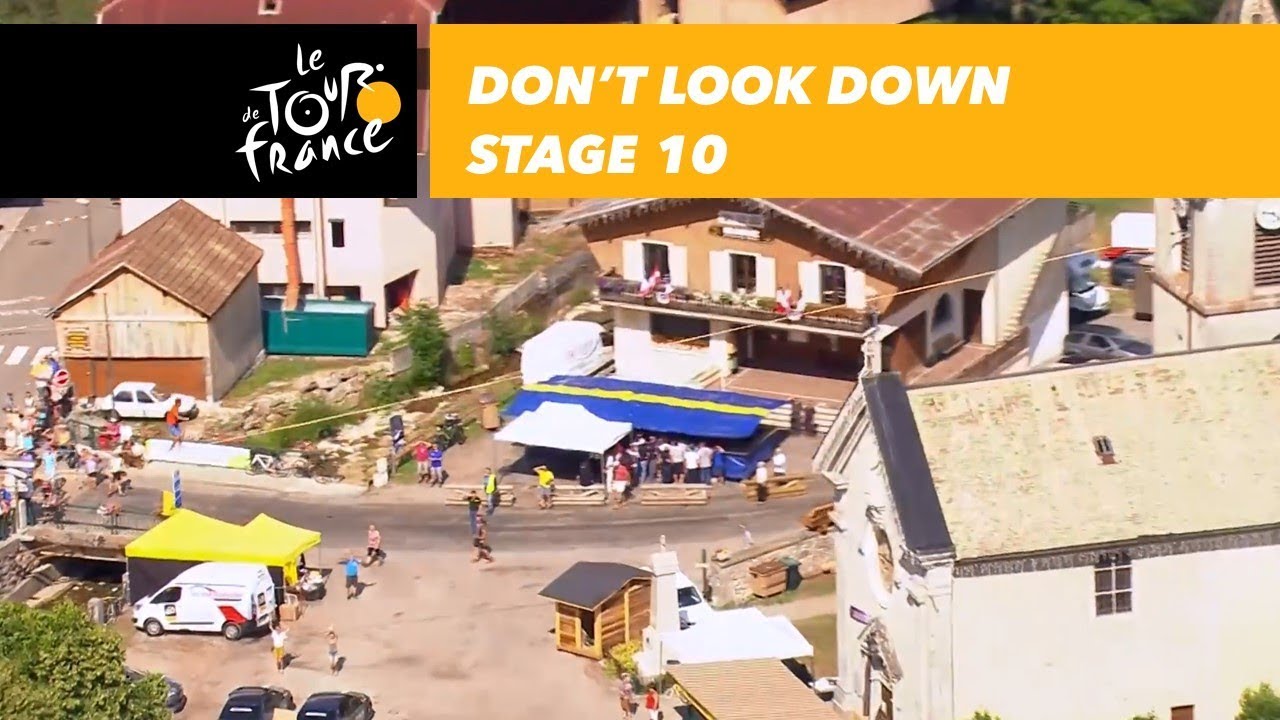 Don't look down! - Stage 10 - Tour de France 2018 ventoux vin