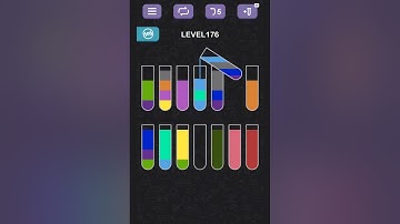 Water Sort Puzzle level 176#games #gameandroid #subscribe