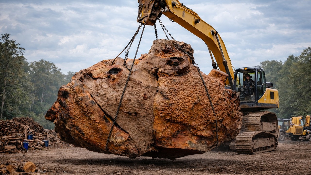 This Giant Tree Became The Most Beautiful Luxury Table Ever Made | Millions Dream Owning This Table