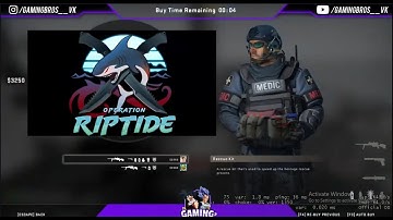 Vegeta | CS:GO | Gaming Bros | Operation Riptide | Week 3 | Mission : Guardian - Point Break