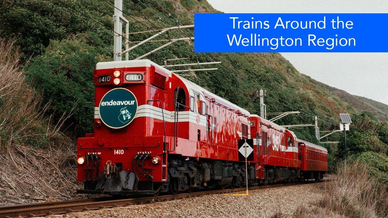 Trains Around the Wellington Region - Episode 5 (4K)