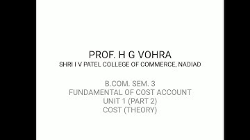 BCOM 3 COST AC UNIT 1 (PART 2)