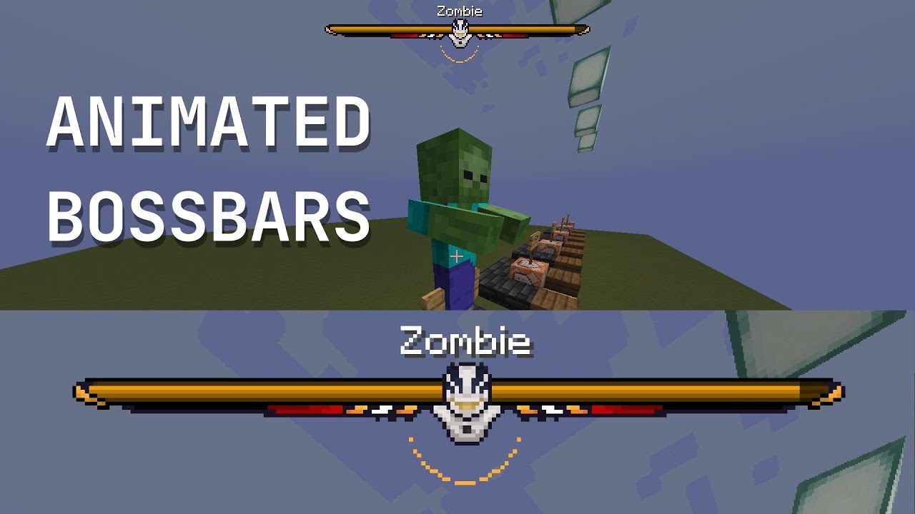 Animated Boss Bars in Minecraft! (Modded) - YouTube