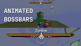 Animated Boss Bars in Minecraft! (Modded)