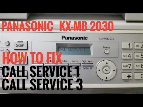 Panasonic KX-MB2030 - CALL SERVICE 1