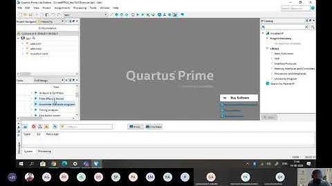How to create the schematic based design and simulate using Intel Quartus Prime?