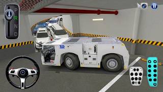 New Pushback Tractor Stuck in Parking Garage - 3D Driving Class 2026 - Android Gameplay - Car Game