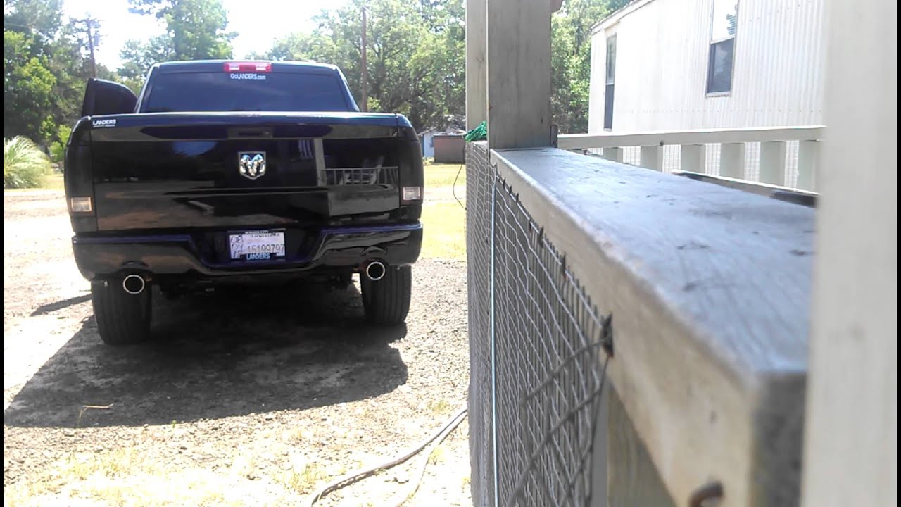 2012 Dodge Ram 1500 Flowmaster Exhaust - YouTube