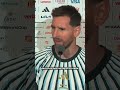 La Humildad De Messi Frente a Sus Récords Históricos #futbol #messi