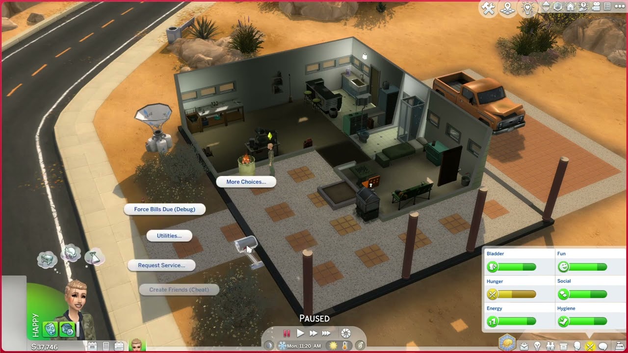 "To Bee or Not to Bee" - Sims 4 Survive! Let's Play 001