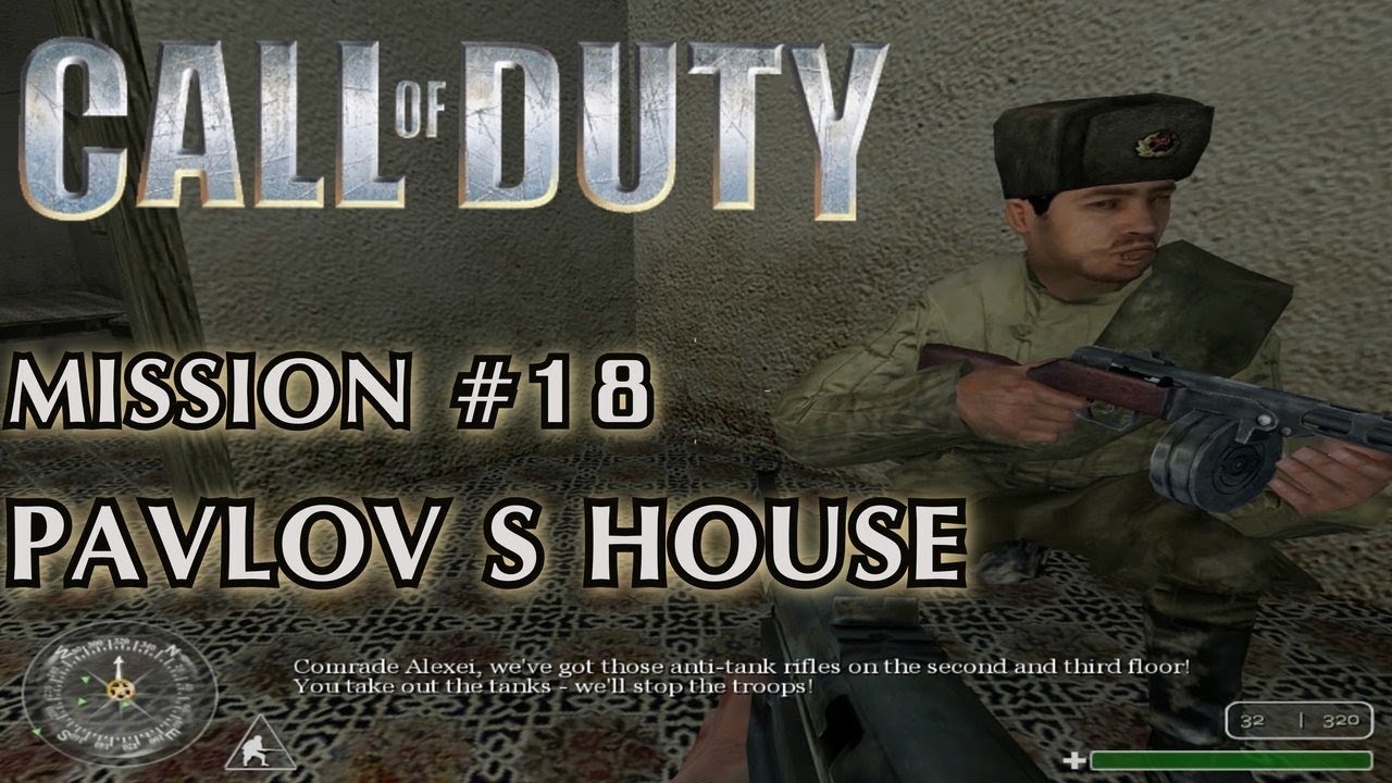 Call of Duty Mission 18 Pavlov's House (Soviet Campaign) YouTube