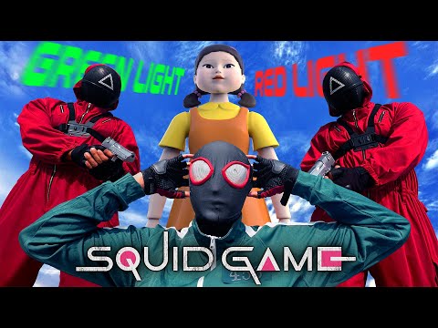SPIDER-MAN Bros join SQUID GAME Again?! Green Light Red Light... GAME ON