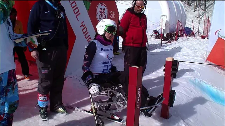 Alana Nichols | Women's super-G sitting| Sochi 201...