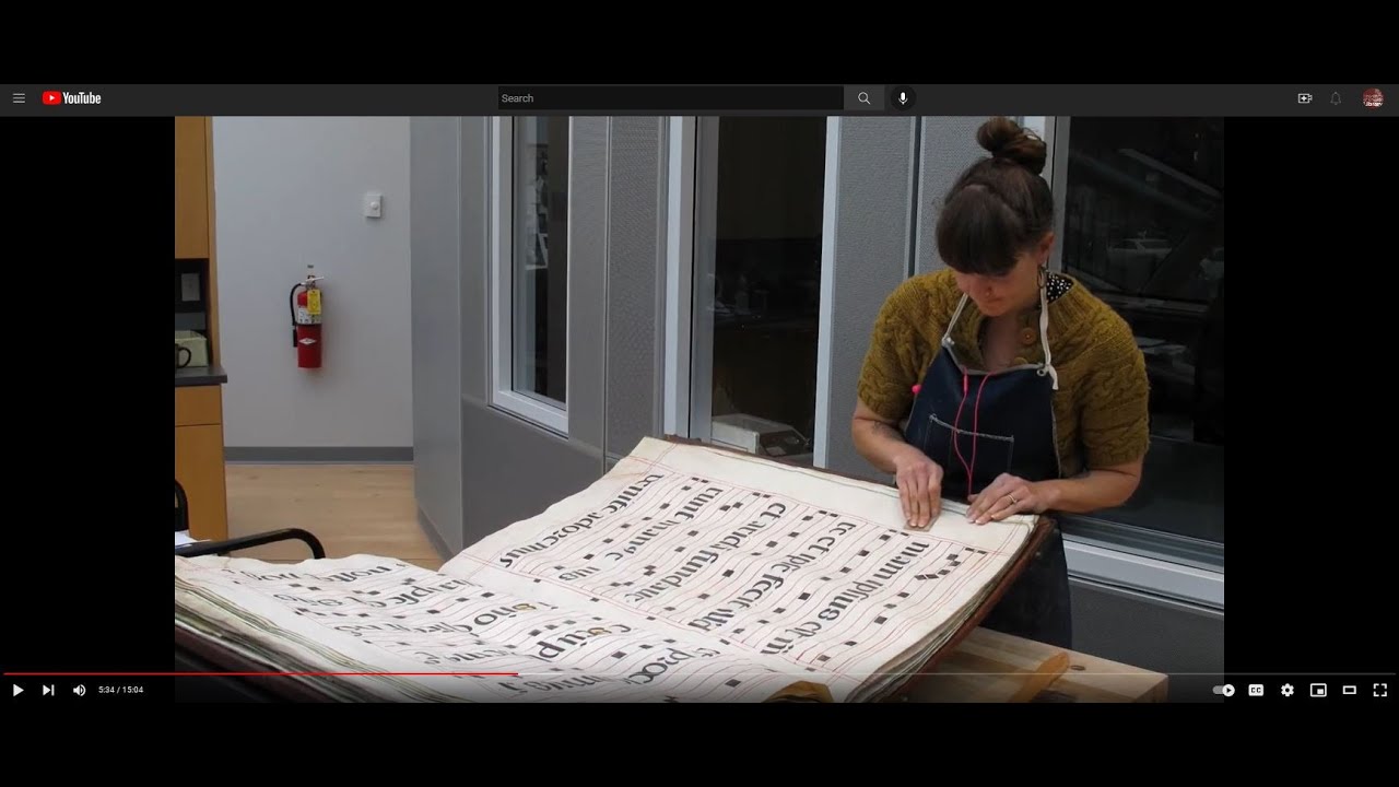 The University of Chicago Library: Preservation Labs - YouTube