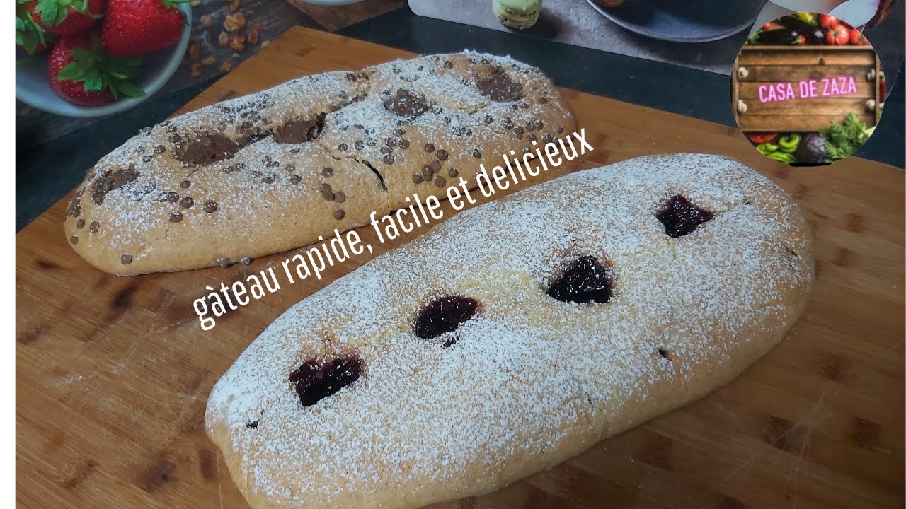 Delicieux Gateau Facile Et Rapide A Faire Pour Le Petit Dejeuner Ou Le Gouter Youtube