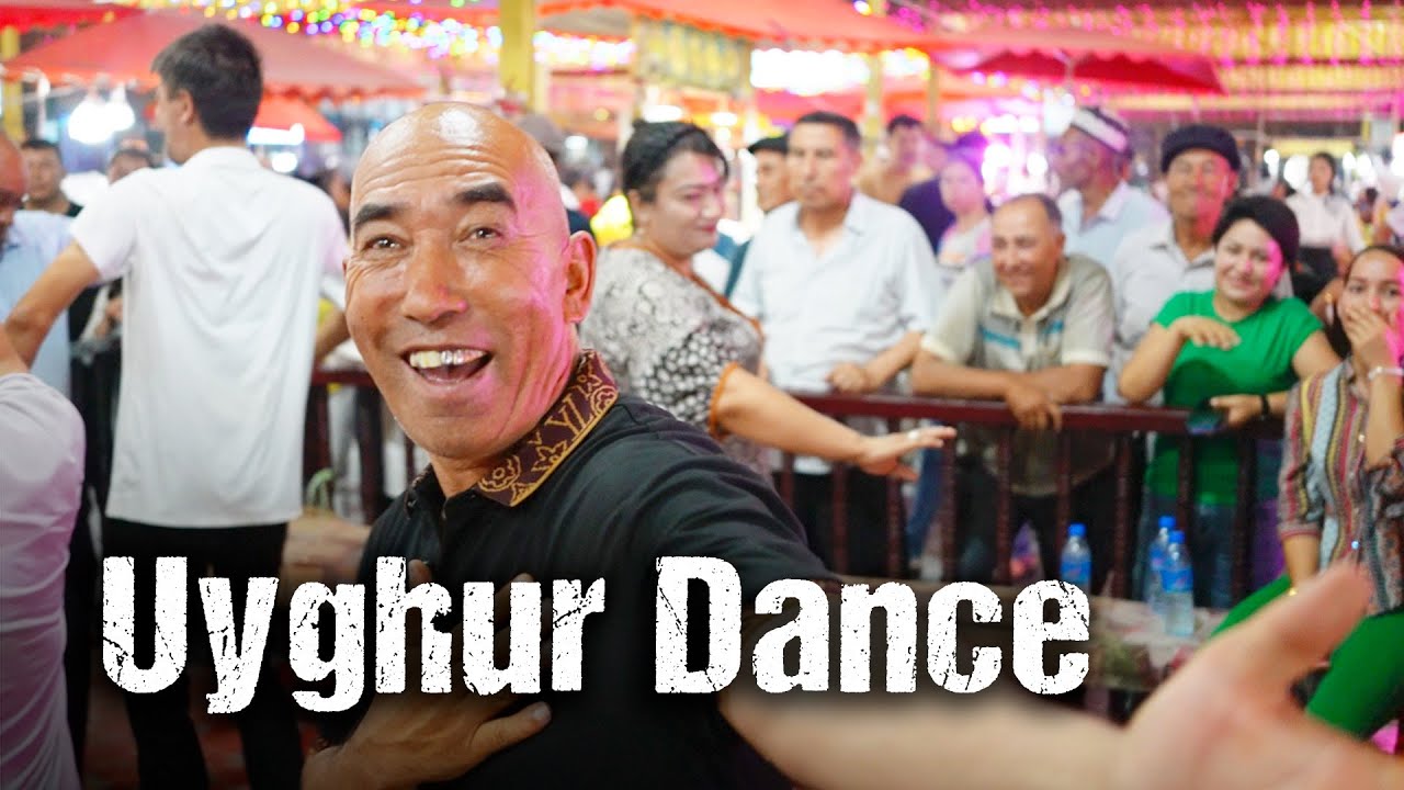 UYGHUR Dance Pool in Yarkant Xinjiang   Real Uyghur life  S2 EP40