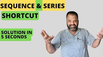 SEQUENCES & SERIES SHORTCUT//ARITHMETIC PROGRESSION IN 5 SECONDS//NDA/BITSAT/CETs/JEE TRICK