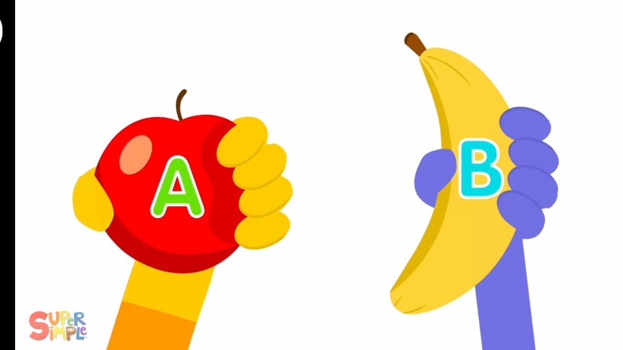Apple and Banana song videos for kids YouTube