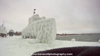Great Lakes Maritime Academy ... iced
Seasons Greetings ... from the north
this is a few days after a blow up west bay, at the Great Lakes Maritime Academy in Traverse City Michigan.
360º pan made with an ETP(egg timer pod)
music: Microwaves for Good by: Brian Chamberlain Great Lakes Maritime Academy ... iced