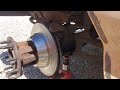 OBS F-Series: How To Install Brake Pads & Rotor for 1987-91 F250/F350 Dually