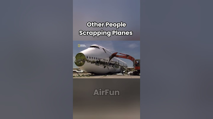 Other People Scrapping Planes VS This guy 😅 #aviation #plane #boeing747